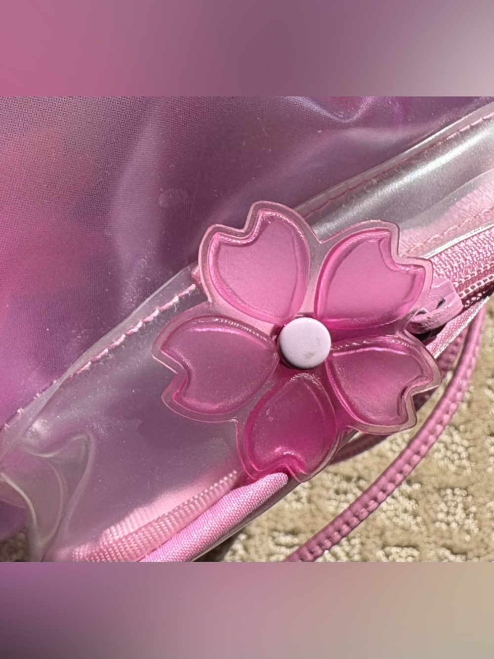 Vintage RARE Pinki Lili Mini Backpack 2002 Sanrio Hello Kitty - Picture 2 of 11
